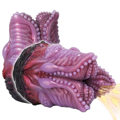 Fantasy Masturbator Animal Pocket Pussy with Monster Mouth Stroker Male Masturbator Reusable Realistic Vagina Colorful Monster Pussy with Textured Penis Massage Fantasy Sex Toys for Men
