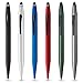 Cross Tech2 Refillable Ballpoint Pen, Medium Ballpen With Stylus, Includes Premium Gift Box - Metallic Red