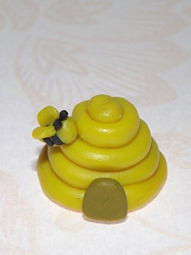 Bee hive fairy garden accessory