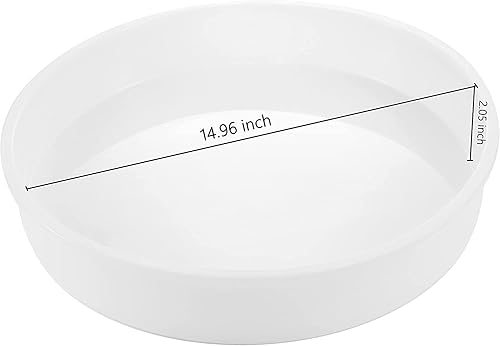 Miniatura 2 de AOEDEO - Moldes de resina grandes de 14 pulgadas, moldes de mesa redondos de resina para resina epoxi, moldes de epoxi para mesa de río, tabla de