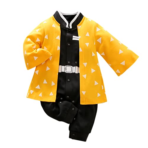 Image of Infant Boys Girls Cotton Anime Jumpsuit One Piece Toddler Romper Baby Clothes
