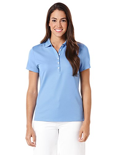 Callaway Women's Short Sleeve Ottoman Stretch Performance Golf Polo, Sun Protection, Moisture-Wicking (Available in Plus), Provence, Large - image 1