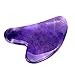1pc Amethyst Jade Face Neck Back Guasha Board Natural Purple Stone Traditional Scraper