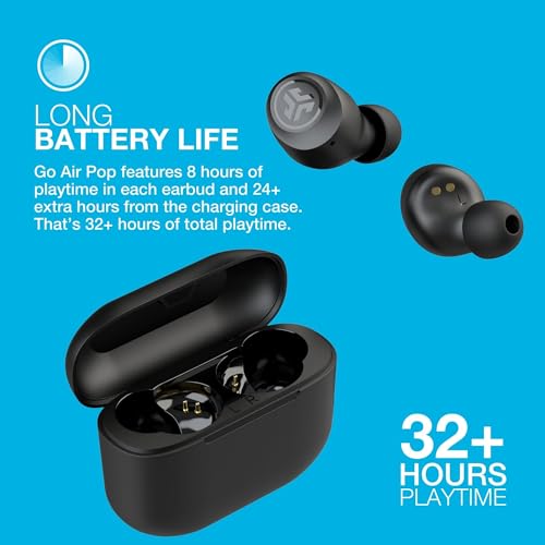 JLab Go Pop+ True Wireless Earbuds with 35+ Hours Playtime - Image 5