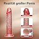 17cm kleiner realistischer Silikon Dildo mit starkem Saugnapf, Small soft Dildo für Anfänger-Sexspielzeug, leistungsstarker kugelloser Saugnapfdildo, süßes Analspielzeug für Männer und Frauen