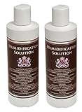 Humidor Solution 8oz (2-Pack) - Humidifier Liquid - Premium Formula - 70% RH