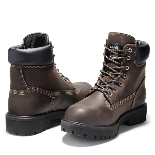 Image of Timberland PRO Men's Direct Attach 6 Inch Steel Safety Toe Insulated Waterproof Industrial Work Boot