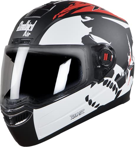 Steelbird SBA-1 Beast Matt Black with 