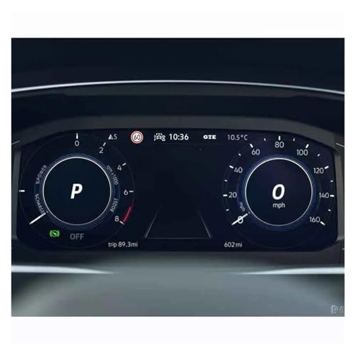 Film protecteur d'écran LCD anti-rayures verre trempé tableau de bord VW Tiguan 2021-2022
