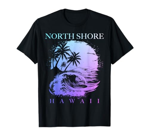 North Shore Hawaï Aloha Hawaiian Surf Surf Vintage T-Shirt