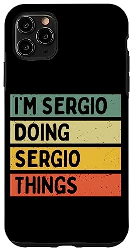 I'm Sergio Doing Sergio Things �ʔ������� �X�}�z�P�[�X iPhone 11 Pro Max �p