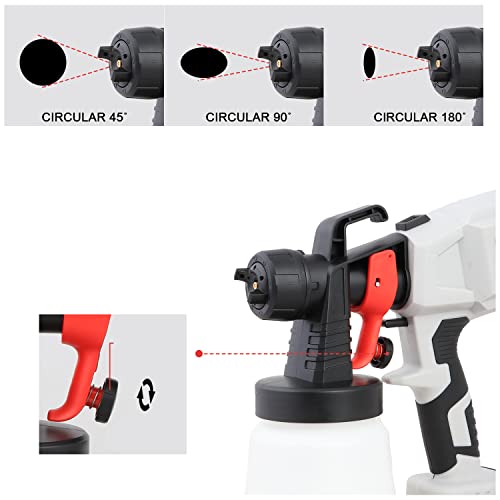 Image of IZOM ESG- 750W Electric Paint Sprayer Machine HVLP Sprayer