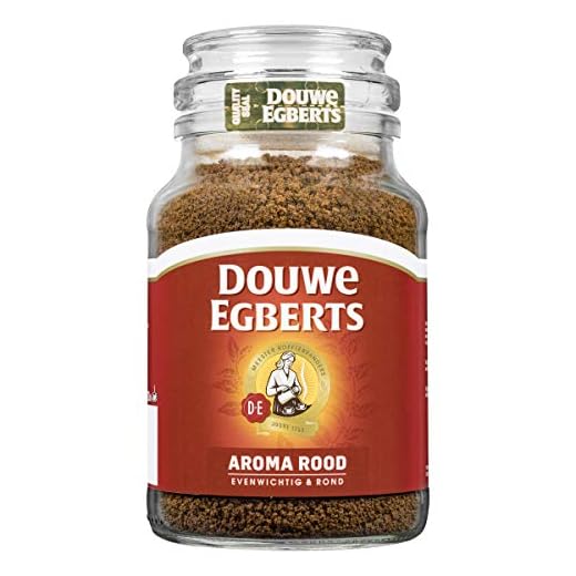 Douwe Egberts Oploskoffie Aroma Rood (1.2 Kilogram - Instant Koffie) - 6 x 200 Gram