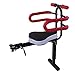 FDSAD Vélo Avant Siège d'enfant Quick Release Universel Porte-Vélos Rack Bébé Siège pour Tout-Petits avec Pédale De Soutien avec Poignée,Noir