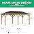 Yardistry 12' x 20' Meridian Gazebo