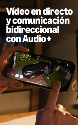 Cámara de seguridad exterior 4K con luces de 600 lúmenes Ring Spotlight Pro 5