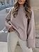 ANRABESS Women's Oversized Sweaters 2025 Long Sleeve Fuzzy Knit Casual Chunky Pullover Sweater Fall Outfits Clothes Light Purple Medium