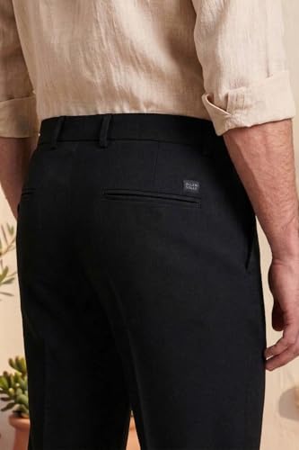 Image of Allen Solly Men's Formal Trousers | Premium Cotton Fabric | Comfy Fit for Office & Business Wear