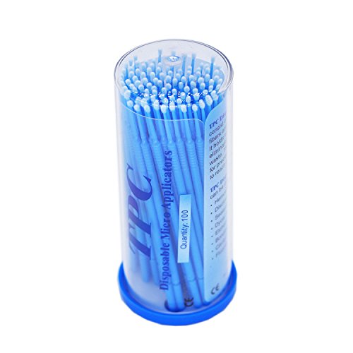 100 Pieces Dental Disposable Product Dental Micro Applicator Brush Bendable