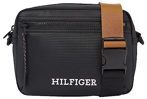 Sacoche bandoulière Tommy Hilfiger Monotype Ew Reporter homme en coloris noir