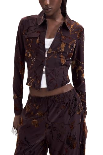 T-shirt Femme Desigual TS_bucarest en coton imprimé chic