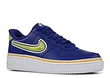  Nike Air Force 1 \'07 LV8 Sport, Zapatillas de Deporte para Hombre, Multicolor (Deep Royal/University Gold/Off White 400), 45 EU