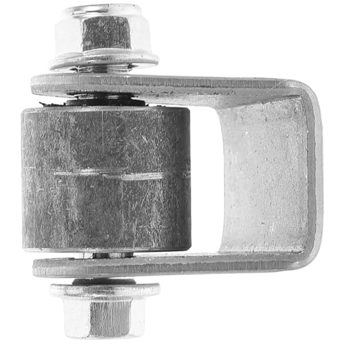 BRIGHTFUFU Go-kart Shock Absorber Mount Bracket with Swing Arm Sleeve Buffer for Suspension Stability Atv Rear Shock Clamp Dirt Bike Suspension Fixing Hardware