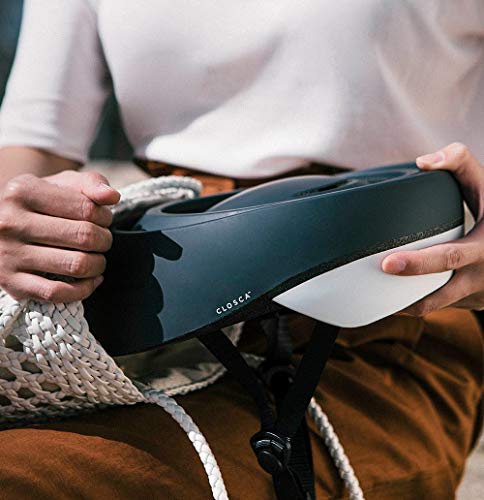 Closca Helmet Loop. Foldable Bike Helmet For Adults. Bicycle And Electric Scooter/Urban Commuter Unisex Helmet. Women And Men. (Pearl/Coral, L) #TOP3