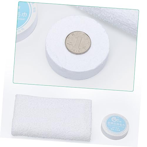 minkissy 10Pcs Toalha Comprimida Lenços Umedecidos Descartáveis ​​Para Viagem