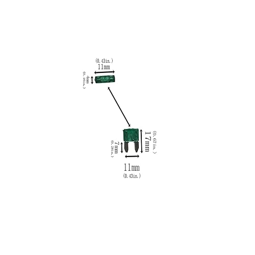 Miniatura 8 de Kit surtido de fusibles tipo mini cuchilla para automóvil, camión, 81 piezas + 3 piezas de adaptador de grifo de mini fusible de calibre 16
