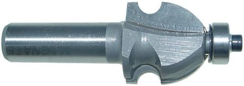 Magnate 4824 Bead & Cove Carbide Tipped Router Bit - 1" Cutting Height; 9/64" Bead Radius