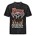 Youth Men T-Shirt Crewneck Short-Sleeve Bone Thugs Rock-N-Musi Harmony Band T-Shirts, Oversized Cool Cotton Tee Top Shirt for Mans, Retro Streetwear Custom Tees Top S