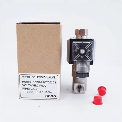 Électrovanne haute pression 1/4" pour stopper la surpression d'eau