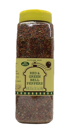 Red & Green Bell Peppers-16.5 oz-Economy Bottle