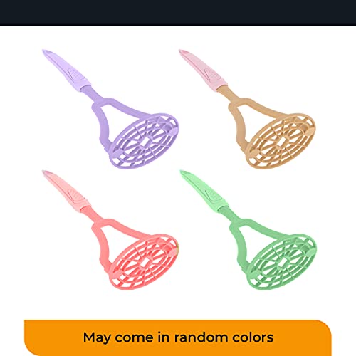 Manual Potato Masher - Plastic Potato Masher - Heat Resistant Kitchen Tool For Mashed Potato - Cooking Utensils Masher #TOP4