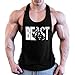 Cabeen Uomo Bodybuilding Canotta Palestra Canottiera SportivoTank Top Veste