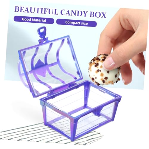 OFFSCH 12 Peças Caixa De Baú De Tesouro Perolado Caixas De Embrulho De Doces Pequenas Caixas De Lemb