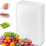 SANGKEE Bolsas de Vacío para Alimentos, 25 x 17 cm, 100pcs, PA+PE, Resistentes al Desgarro, Sin BPA, Compatibles con la...