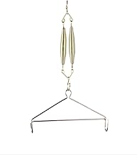 Mojo toys Spring For Baby Swing Cradle Spring, Infant Jhula Swing Stainless Steel Spring Set, Spring For Hanging Cradle, Thottil, Jhoola, Palna, Jula, Swings Hanger Set, 28 Cm. 40 Cm X 4 Centimeters