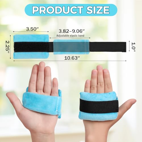 Two Pack Weighted Handwriting Aid for Children with SPD ADHD, Autism and Special Needs, Sensory Hand Weight for Kids Writing Aid,Hand, Deep Pressure Input for Hand Tremors and Fine Motor Skills - Image 5