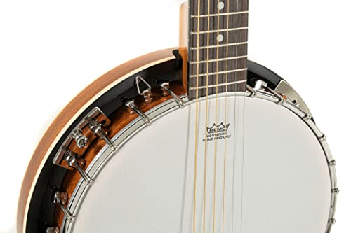 GEWA Banjo Select 6-saitig mit Koffer und REMO Fell 6 saitig Select