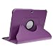Produktbild doupi Deluxe Schutzhülle für Samsung Galaxy Note Pro (12,2 Zoll), 360 Grad drehbar Tablet Etui Schutz Hülle Ständer Cover Tasche, lila