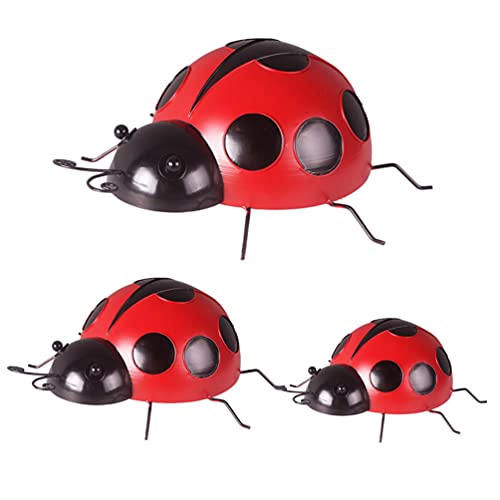 TOYANDONA 3 Piezas de Hierro Metal Animal Colgante de Pared de Arte Colgante de Pared Escultura Animal Inspiradora Figura de Pared Exterior Interior Jardín Hogar