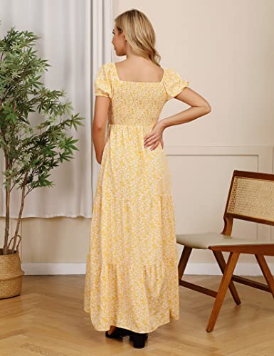 Image of Maternity Dress Women's Off Shoulder Split A Line Casual Maxi Dress Photography Dress for Babyshower