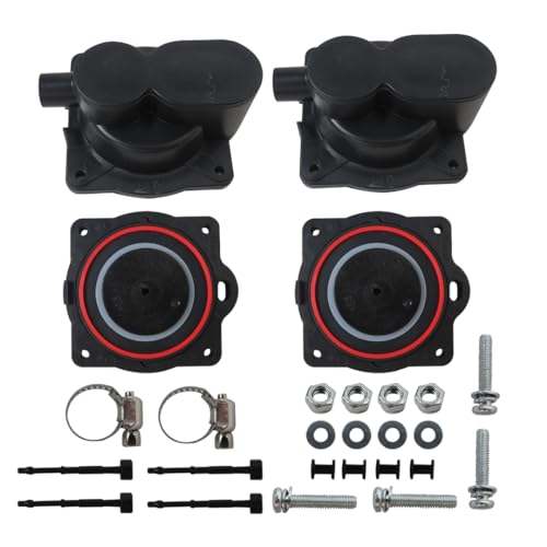 Air Pump Diaphragm Rebuild Kit for Hiblow Hp-60/Hp-80 - Easy Install Complete Set by Icelily