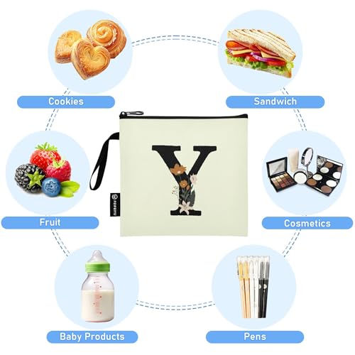 3 bolsas reutilizables para snacks y organización de viaje miniatura 5