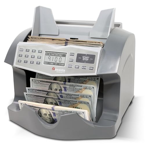 Image of Cassida Advantec 75UM Heavy Duty Bill Counter, 4 Speeds, Ultraviolet and Magnetic Detections (Advantec 75 UV /MG)