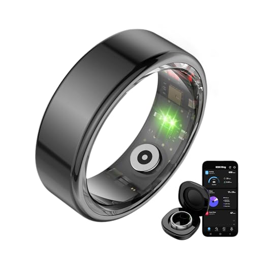 KSIX Saturn Anillo Inteligente para Hombre y Mujer con Monitor de Actividad Pasos y...