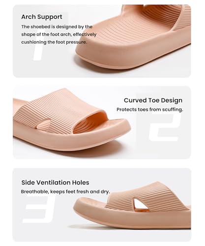 Anmerl Shower Shoes For Men And Women, Soft Comfortable House Slippers thumb #6