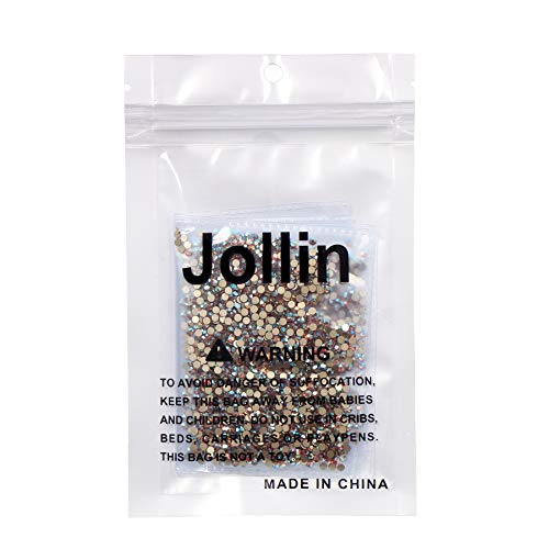 Image of 2880pcs Flatback Rhinestones Glue Fix Crystal Glass Diamantes Gems for Crafting Nail Art Crafts Decorations Clothes Shoes 2.4 mm (ss8, DawnLight)